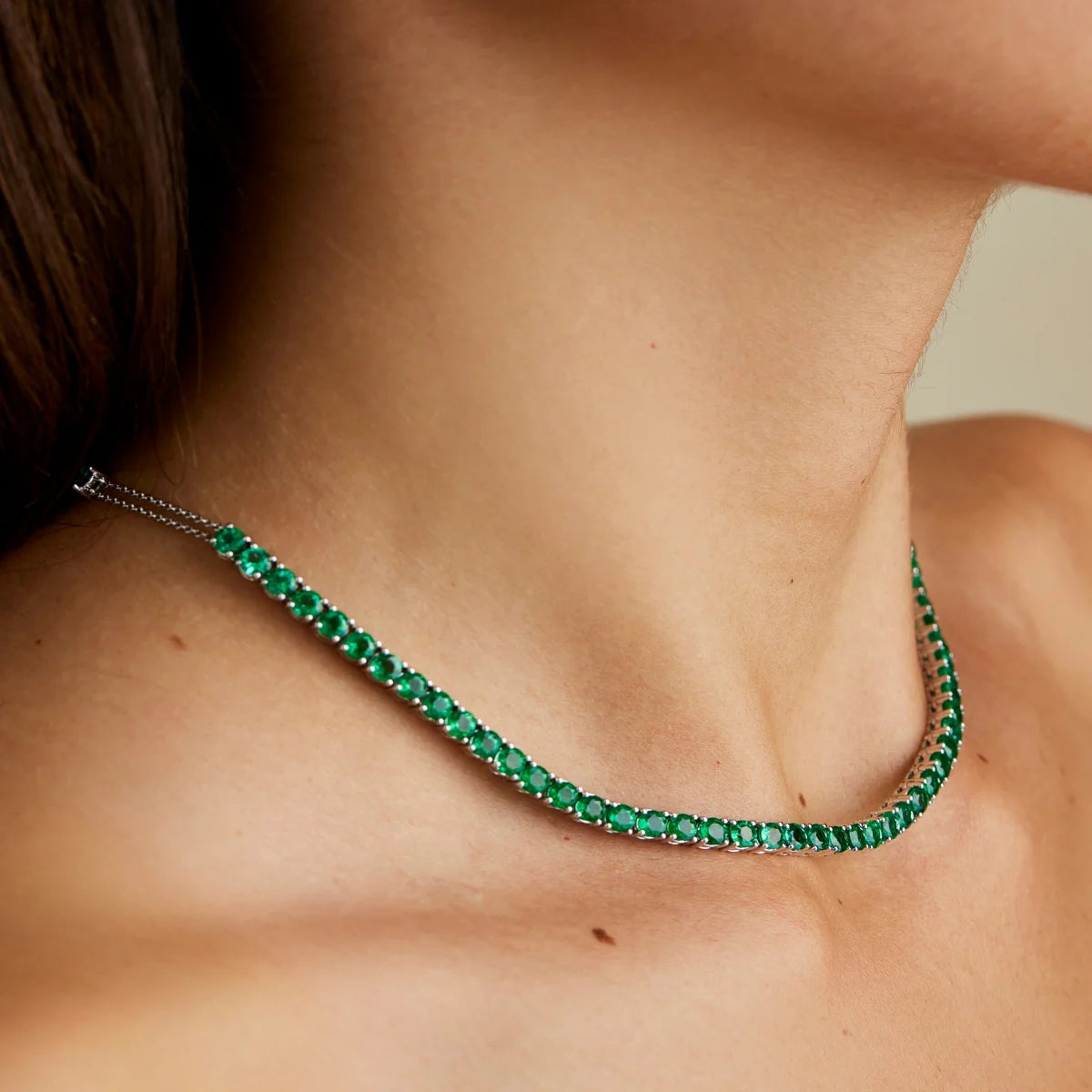 Riviera Emerald Necklace