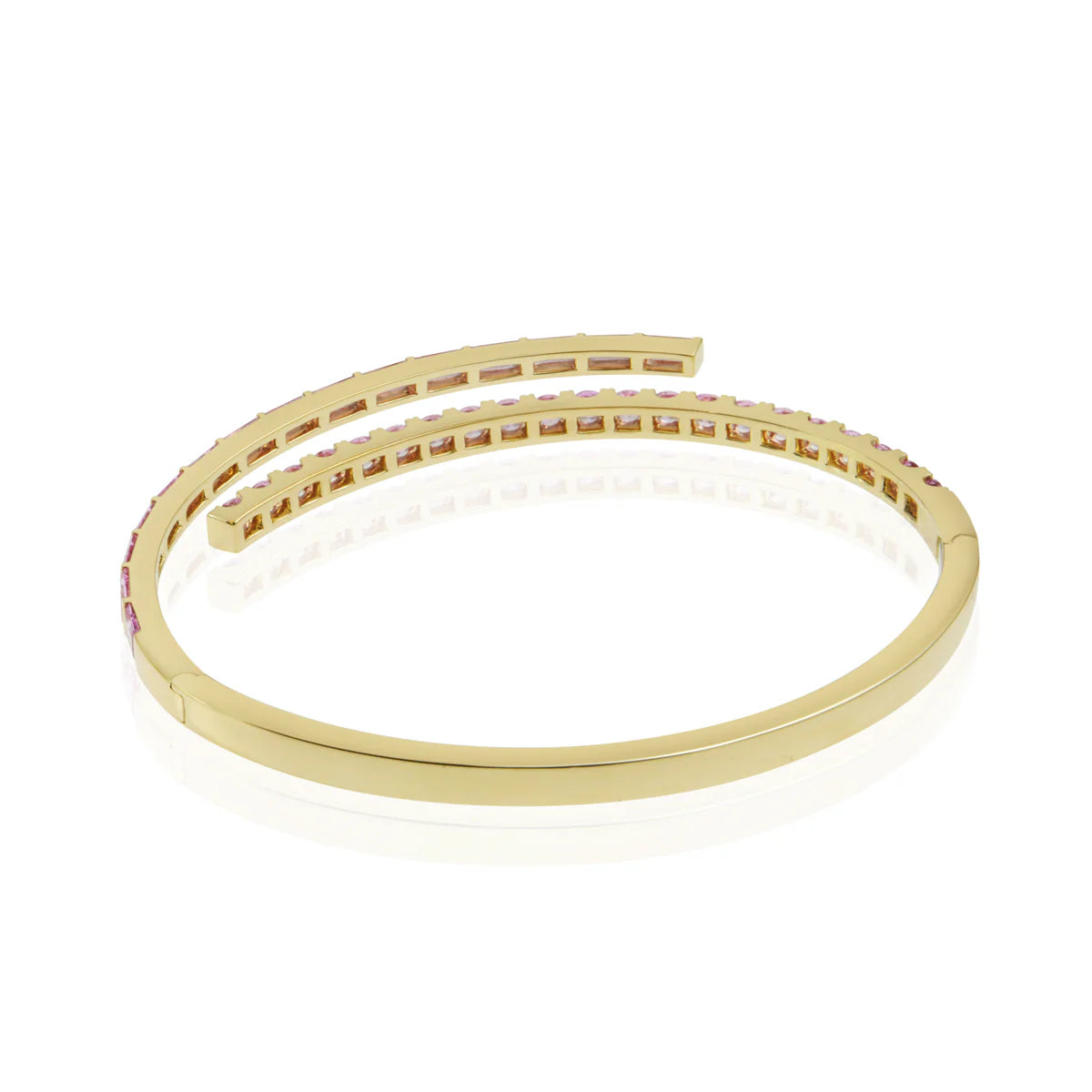 Pink Sapphire Bangle