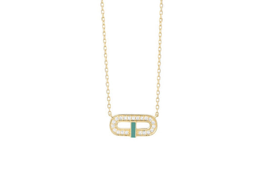 Gold and Diamond Pendant